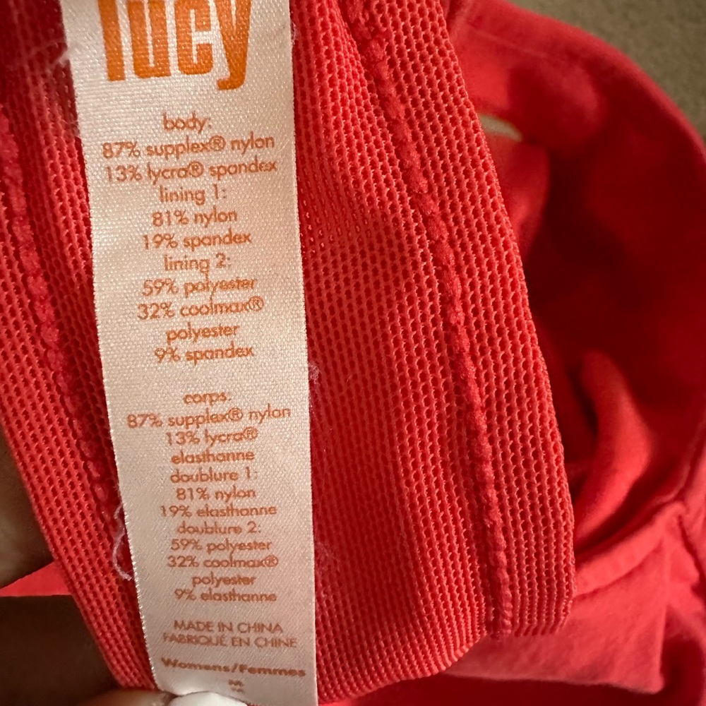 Lucy Ruched Racerback Activewear Tank Top - Picture 3 of 4